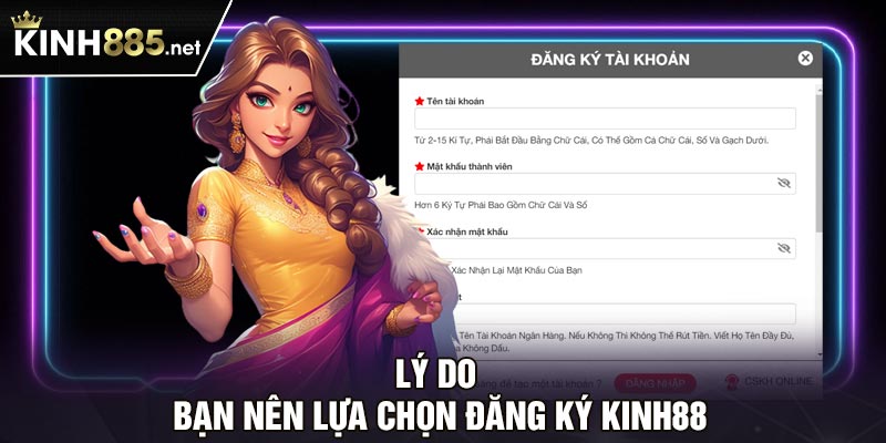 Lý do bạn nên lựa chọn đăng ký Kinh88