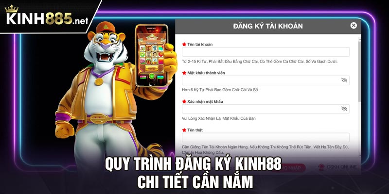 Quy trình đăng ký Kinh88 chi tiết cần nắm